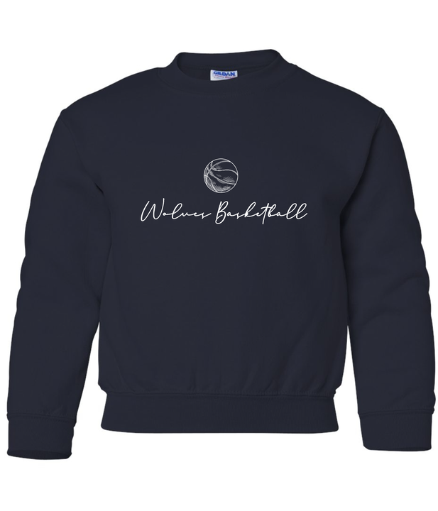 Wolves Youth Minimalistic Crewneck