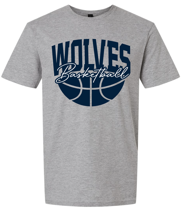 Wolves Basketball Tee