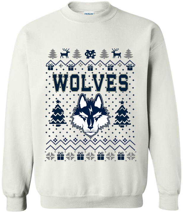 Wolves Christmas Sweater