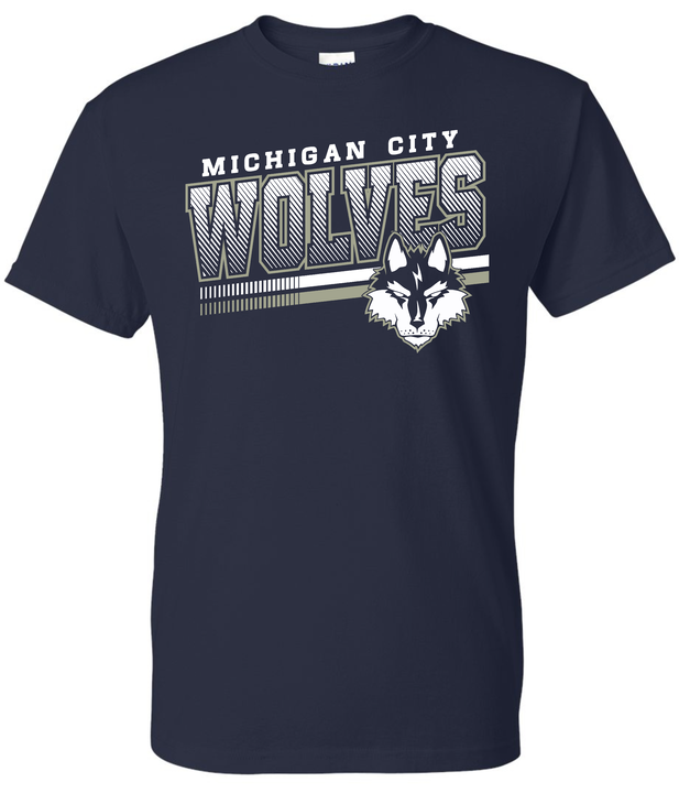 MC Wolves Mascot Tee