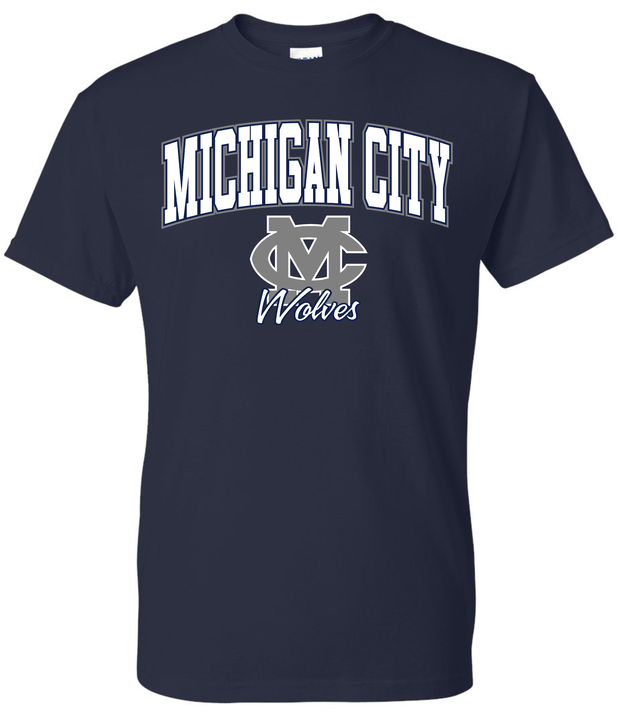MC Wolves Academic Tee