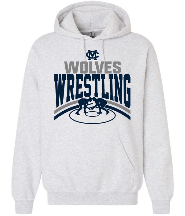 Wolves Wrestling Hoodie