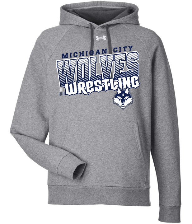MC Wrestling Mascot Under Armor Hoodie