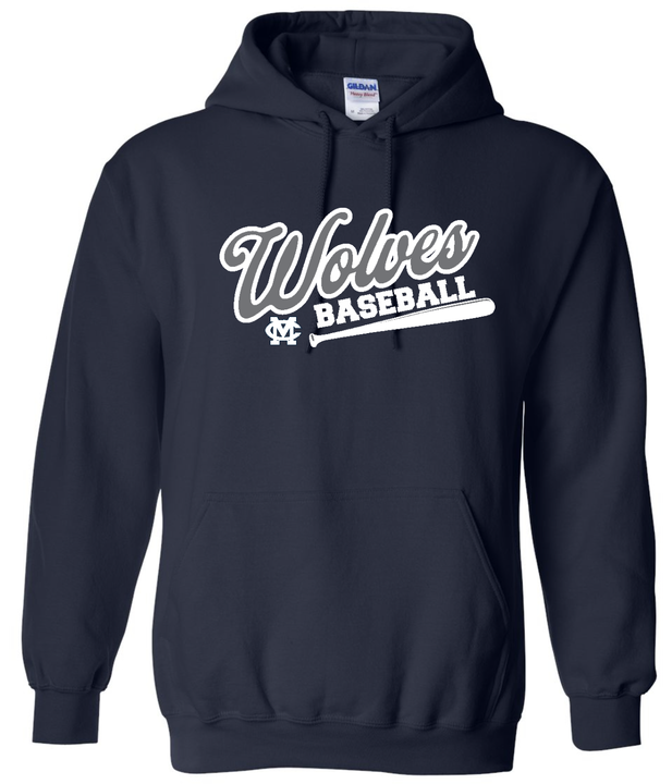 Wolves Baseball Bat Hoodie