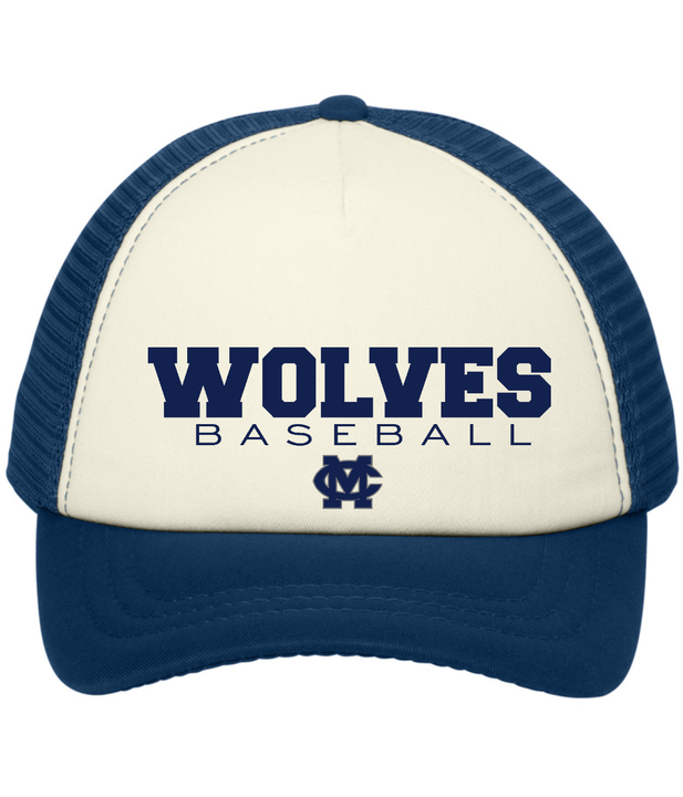 Wolves Baseball Foam Trucker Cap