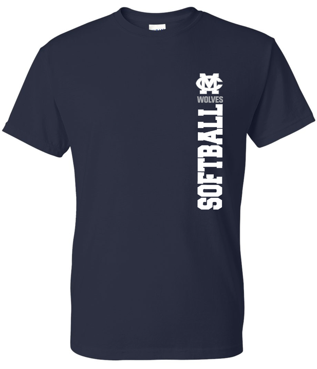 Wolves Softball Pride Tee