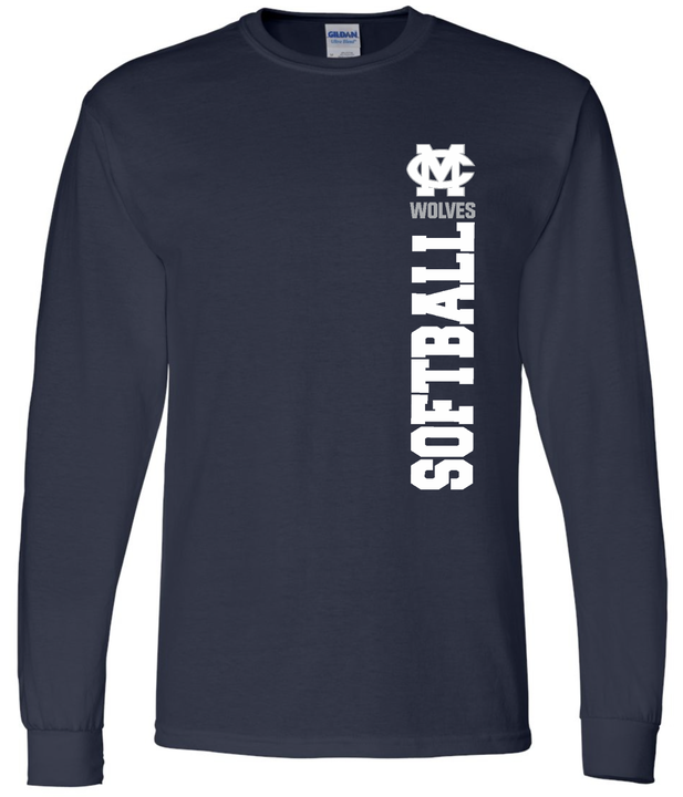 Wolves Softball Pride Long Sleeve