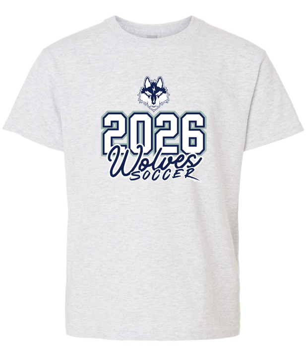 Wolves Soccer 2026 Youth Tee