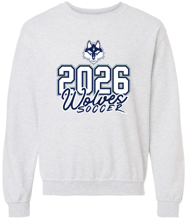 Wolves Soccer 2026 Crewneck