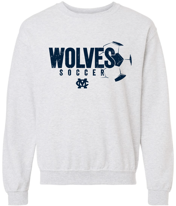 Wolves Soccer Fan Crewneck