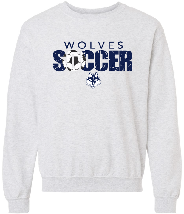 Wolves Soccer Silhouette Crewneck